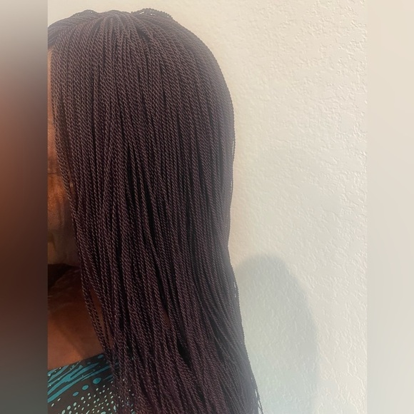 Braided Purple wig - Picture 5 of 12